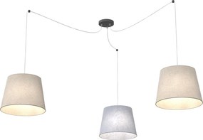 Emibig modern függeszték ascot bézs fekete szürke emi1425/3
