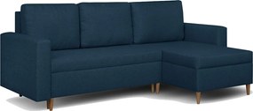 Keno Kinyitható sarokkanapé Sötétkék