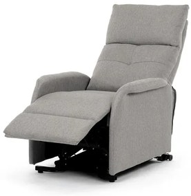 Elektromos vezérlésű krém szövet dönthető fotel. TV-5482 CRM2