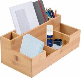 Irodaszer-szervező bambusz 30 x 15 x 11 cm