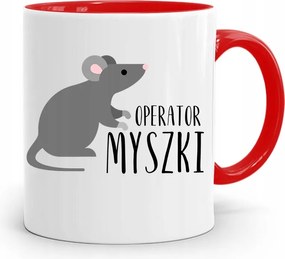 Piros Bögre Informatika Programozó Operátor nyomtatott fényképpel