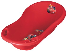 Keeeper Baby fürdő lefolyóval - Cars II - piros