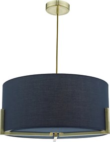 DAR LIGHTING SAN0323 SANTINO Ernyős Függesztett Lámpa Kék E27 IP20