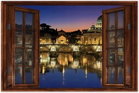 Poszterek 90x60 Róma Vatikán panoráma