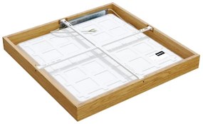 APLED - LED Felületre szerelhető panel QUADRA LED/40W/230V tölgy