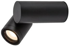 RÁBALUX 77110 ENOL Modern Kültéri Fali Lámpa Fekete GU10 IP44