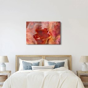 Kép - Egy női arc profilja (90x60 cm)