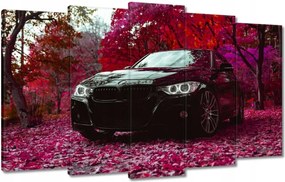 Vászonkép 100x60 Fekete Bmw Ősz
