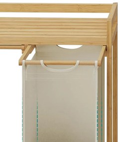 2 rekeszes szennyestartó kosár