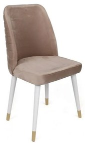 Hugo Beige and White étkezőszékek, 2 db