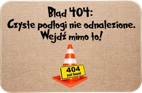 Lenvászon Lábtörlő Ajtó előtt Hiba 404: Tiszta Padló Nem található