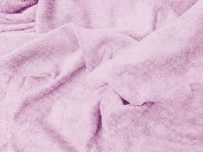 Frottír Világoslila lepedő EXCLUSIVE 180 x 200 cm