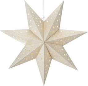 Markslöjd 705610 - BLANK LED karácsonyi dekoráció, LED 0,2 W, 3xAA, átm. 45 cm, arany