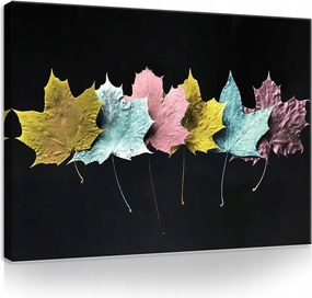 Vászonkép falikép levelek 100x75