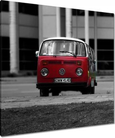 Vászonkép 90x90 Piros Vw