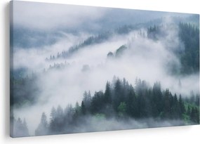 Kép - Fák a ködben (90x60 cm)