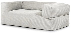 Krémszínű kordbársony babzsákfotel Sofa MooG – SLOWDOWN