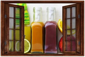 Poszterek 90x60 Egészséges italok Gyümölcsök