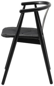 Fekete étkezőszék Relate – Unique Furniture