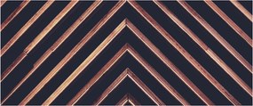 Egy fa motívum képe fekete alapon (120x50 cm)
