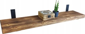 Falra akasztható vastag polc Loft 60cm x 20cm Industrial
