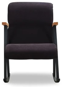 LUNI hintaszék, fekete