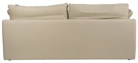 Bézs len kanapé 212 cm – Ixia