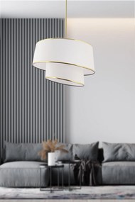 Barette - White, Gold