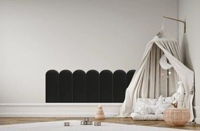 Kárpitozott panel - Íves - 20x60cm Szín: Bor