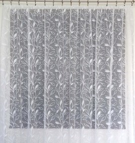 Mg Függöny jacquard 4585 Fehér 200X245cm Kész Szalaggal M