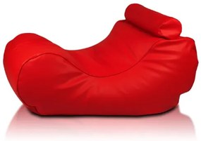 Babzsák nyugágy XL öko-bőr TiaHome - krém