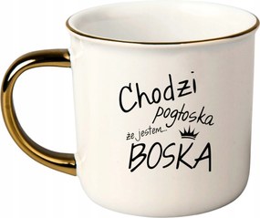 Bögre Fehér Arany Rant Ajándék Vicces Anyák Napja Isteni Vagyok