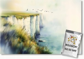 Fotótapéta Flizelina Tájkép Fehér Sziklák Tengerpart Dover 200x140 ragasztó