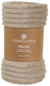 Barna mikroplüss takaró 130x160 cm Fur Velvet – Casa Selección