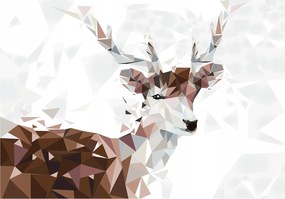 Fotótapéta Szarvas kristályok vinil geometria modern 368x254 +ragasztó