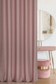 Avinion öko stílusú sötétítő függöny Pasztell rózsaszín 140x250 cm