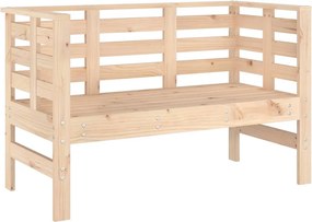 vidaXL tömör fenyőfa kerti pad 111,5 x 53 x 71 cm