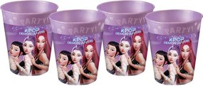 K-pop Démonvadászok Honmoon micro prémium műanyag pohár szett 4 db-os 250 ml