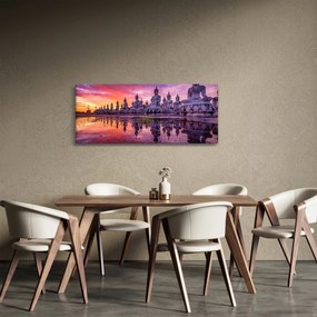 Kép - Buddhák naplementekor (120x50 cm)
