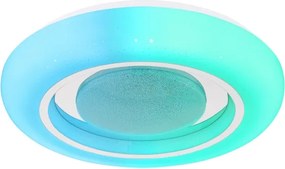 Globo 41369-18 - RGBW Dimmelhető mennyezeti lámpa BURRO LED/18W/230V + távirányító