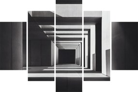 Kép - Négyzet alakú alagút (150x105 cm)