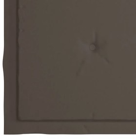 2 db tópszínű oxford szövet kerti székpárna 50x50x4 cm