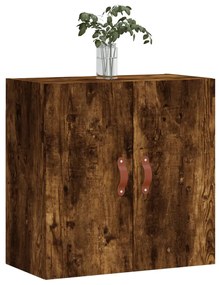 füstös tölgy színű szerelt fa faliszekrény 60 x 31 x 60 cm