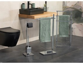 Quadro WC-papír tartó állvány WC-kefével - Wenko