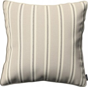 Párnahuzat 60x60 bézs-barna csíkos
