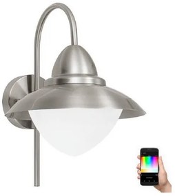 Eglo 33583 - SIDNEY LED RGBW kültéri fali lámpatest, 1xE27/9W/230V, IP44