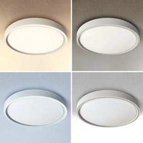 Brilagi-LED Dimmelhető lámpatest NANCI LED/60W/230V 3000–6500K átm. 49 cm ezüst + távirányító
