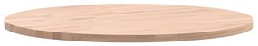 tömör bükkfa kerek asztallap Ø50x1,5 cm