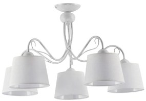 Jupiter 1350 - KM 5 PB - KAMELIA mennyezeti lámpa 5xE27/60W/230V