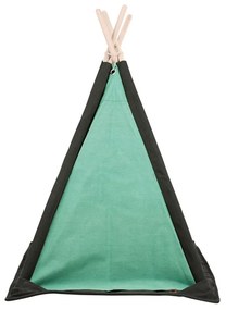 Cica sátor, menta-fekete - TIPI CAT